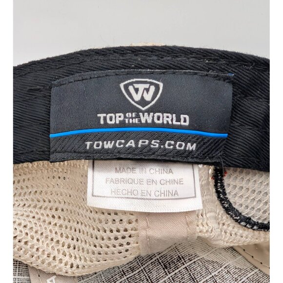 Miami Redhawks Hat OHT Shield Camo Cap Adjustable Strap Back Camouflage Ohio - Picture 4 of 4